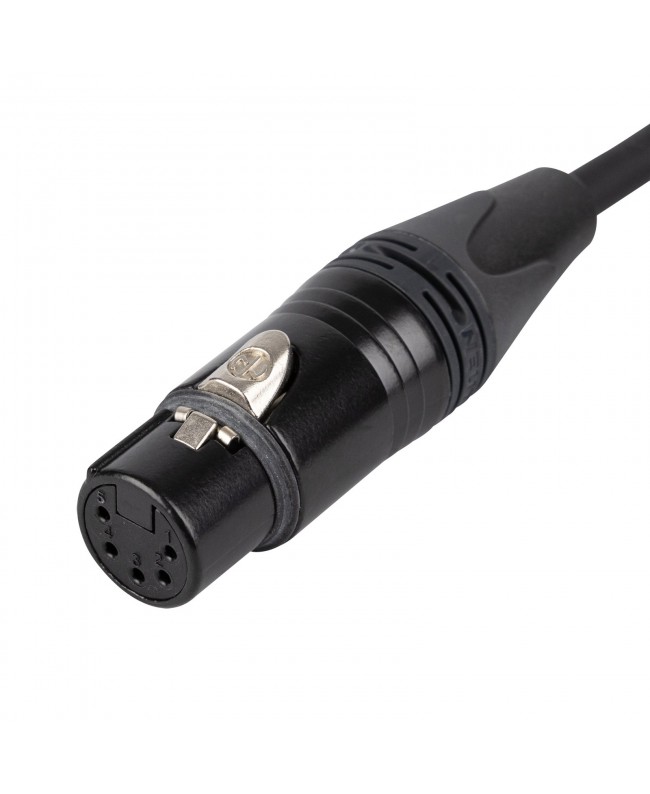DAP FLN08 - DMX and AES/EBU XLR/M 5P to XLR/F 5P Neutrik NC5-BAG Series 20 m