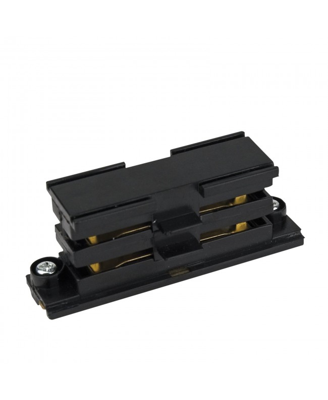 ARTECTA 3-Phase Straight Connector Black Schienenleuchten