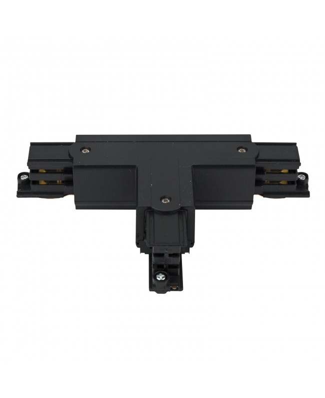 ARTECTA 3-Phase Left T Connector Black Schienenleuchten