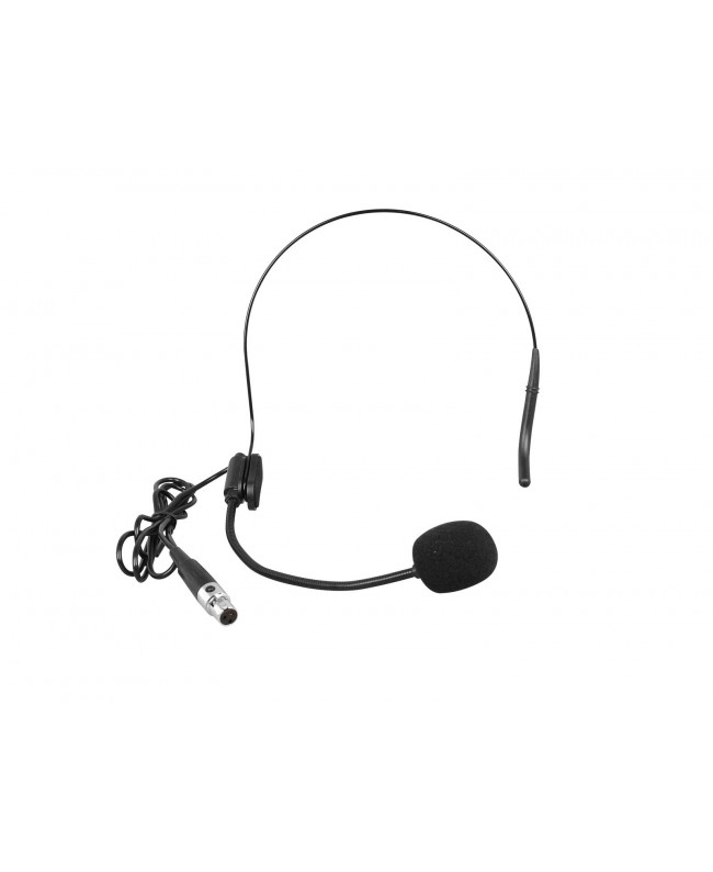 Omnitronic UHF-E Series Headset Microphone black Microfoni ad archetto e Earset