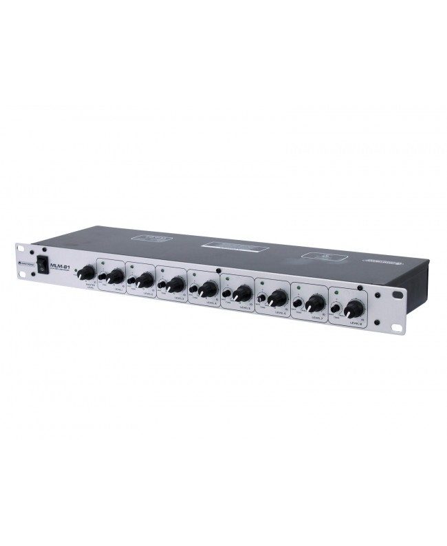 Omnitronic MLM-81 Microphone/Line Mixer Audio Tools