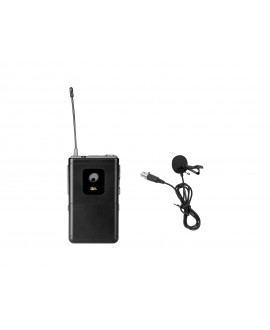 Omnitronic UHF-E Series Bodypack 828.6MHz + Lavalier Microphone Trasmettitori