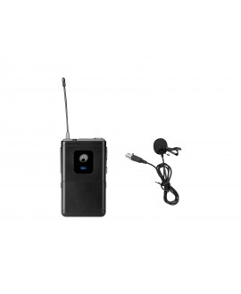 Omnitronic UHF-E Series Bodypack 527.5MHz + Lavalier Microphone Trasmettitori