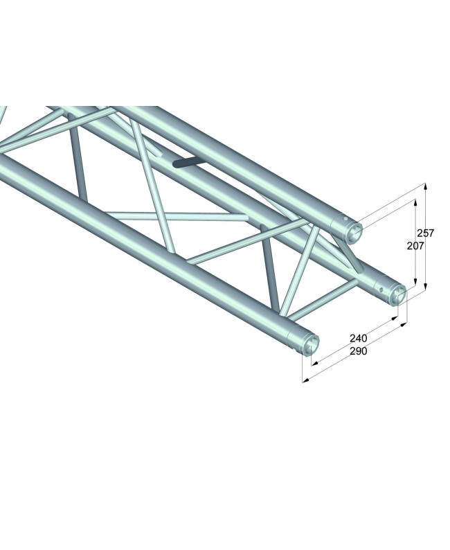 Alutruss TRILOCK 6082-1500 3-way Cross Beam