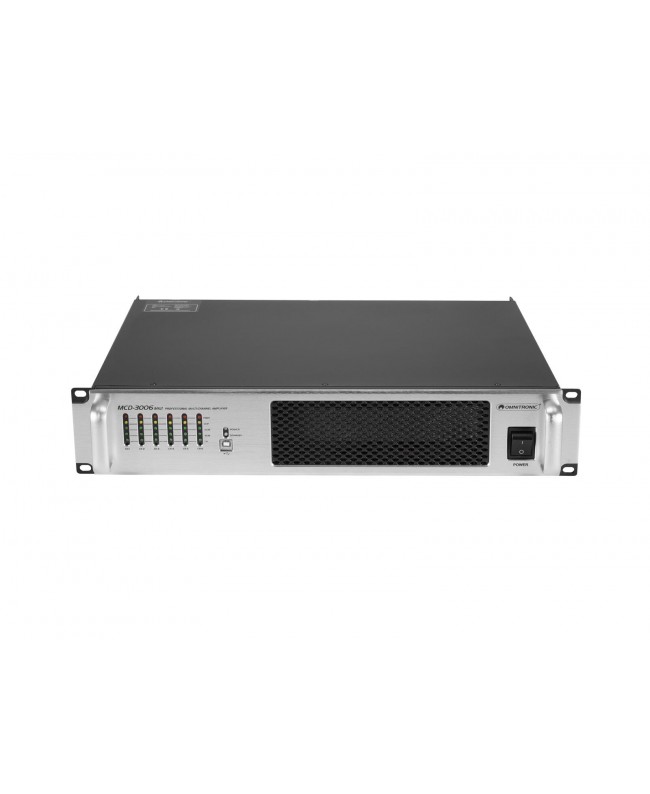 Omnitronic MCD-3006 MK2 6-Channel Installation Amplifier