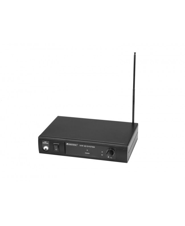 Omnitronic VHF-101 Wireless Mic System 205.75MHz Sistema wireless con trasmettitore palmare