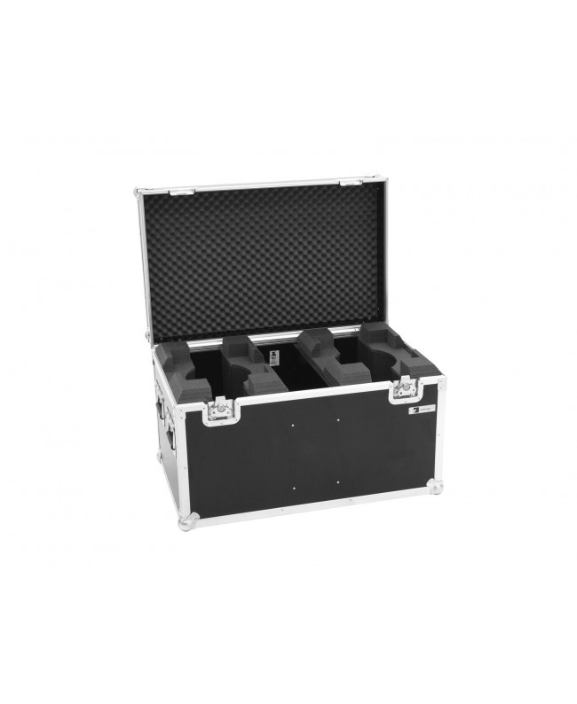 Roadinger Flightcase 2x LED TMH-X7 Moving head Cases for moving lights