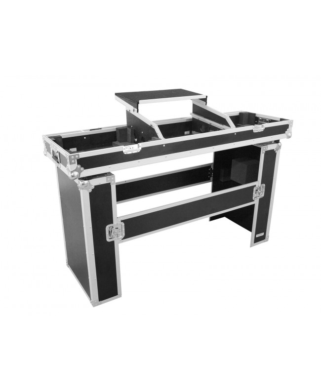 Roadinger Console Road Table 2xTT with Laptop Tray Console Cases