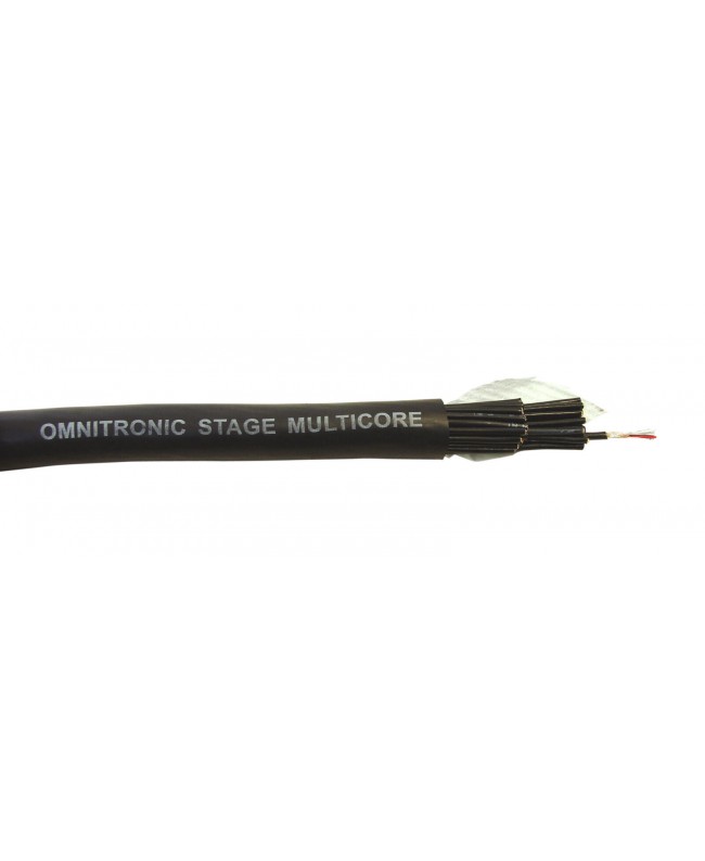 Omnitronic Multicore 24x2x0,12 100m Symmetrische Audio Kabel