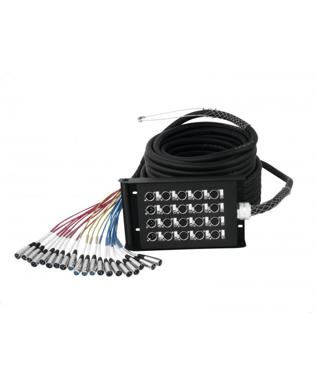 Omnitronic Multicore Stagebox 16/4 30m Stagebox con cavo