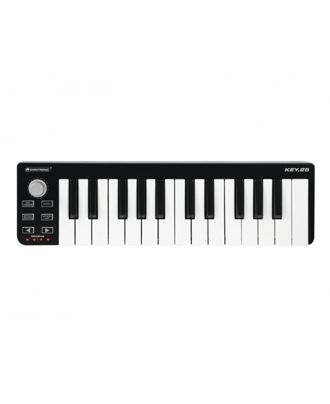 Omnitronic KEY-25 MIDI Controller Master Keyboards MIDI