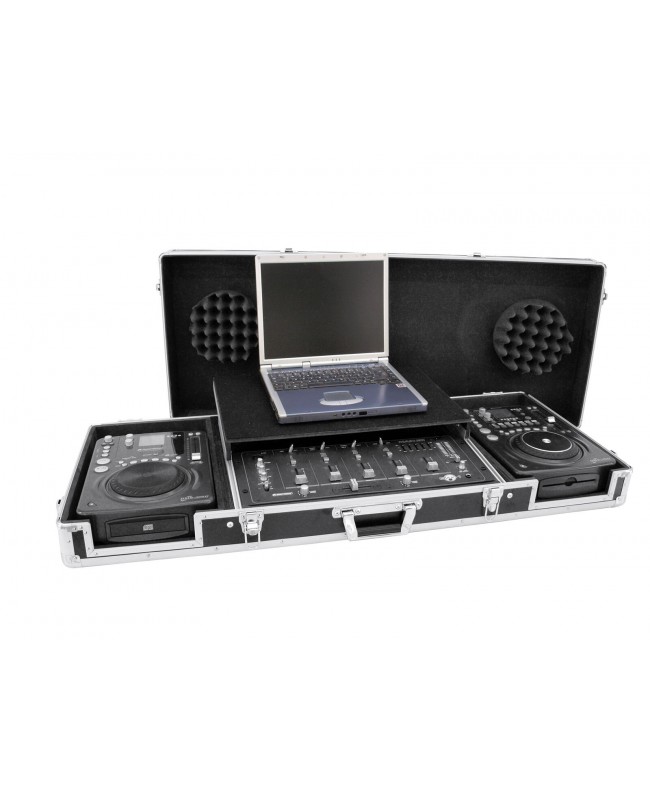 Roadinger Universal Console DS-1 2xCD/1xM-19 LT bk Custodie per console