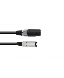 Omnitronic Adapterkabel Speaker(F)/XLR(M) 1m sw