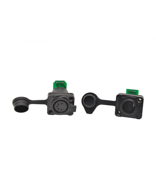 Eurolite IP XLR Plug/Socket 5-pin Connettori a panello XLR 5-pin
