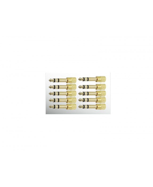 Omnitronic Adapter Jack(M)/3.5 Jack(F) 10x