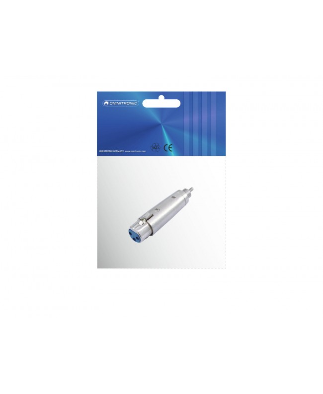 Omnitronic Adapter Cinch(M)/XLR(F)