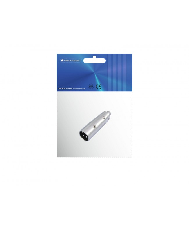 Omnitronic Adapter RCA(F)/XLR(M)