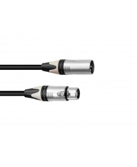 PSSO XLR Kabel COL 3pol 15m sw Neutrik