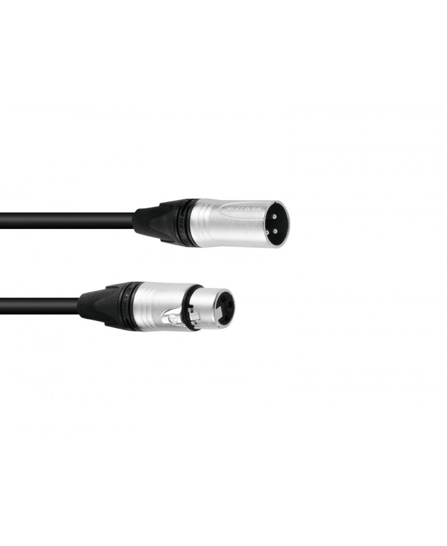 PSSO XLR Cable 3-pin 20m bk Neutrik Cavi per microfono & StarQuad