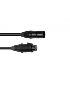Eurolite DMX Cable EC-1 IP65 3-pin 5m bk