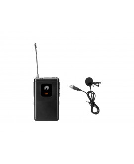 Omnitronic UHF-E Series Bodypack 826.1MHz + Lavalier Microphone Trasmettitori