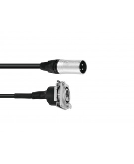 PSSO Patch Cable XLR(M)/XLR(F) S 1m bk
