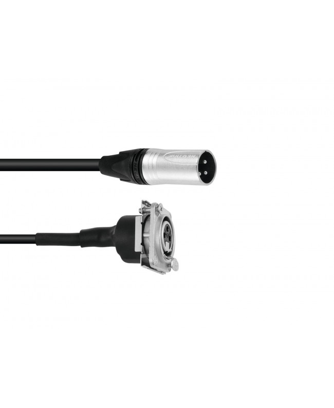 PSSO Patch Cable XLR(M)/XLR(F) S 1m bk