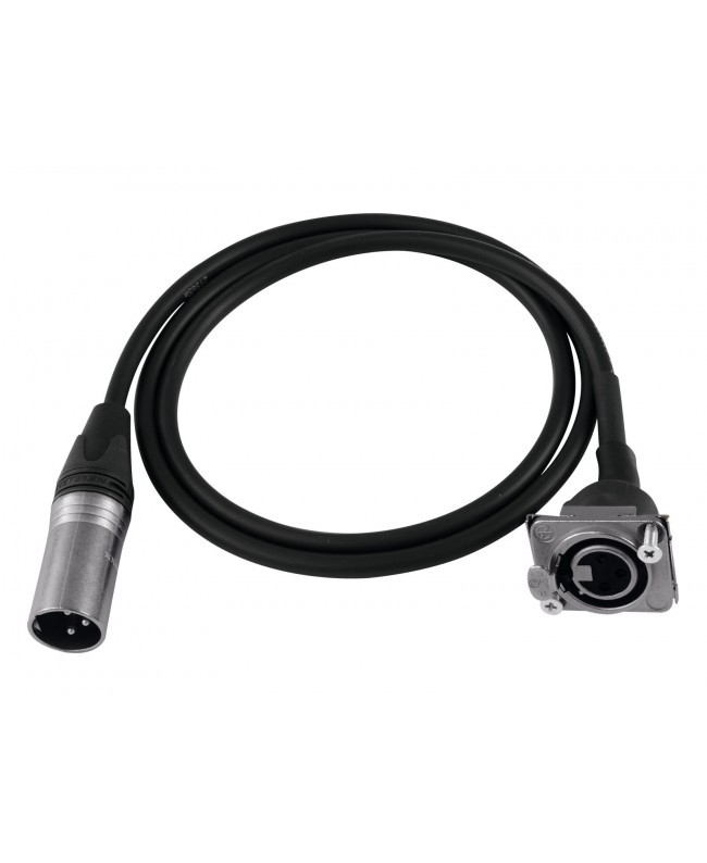 PSSO Patch Kabel XLR(M)/XLR(F) EB 1m sw
