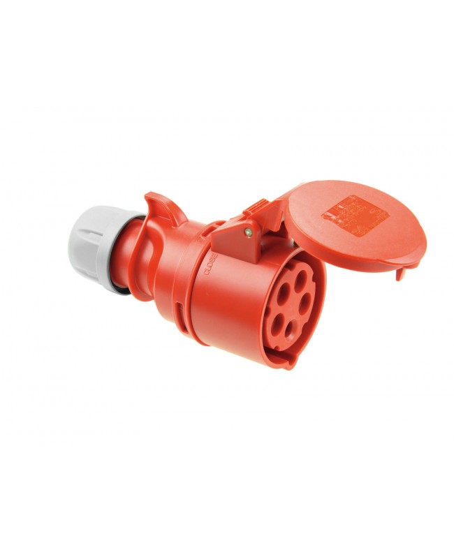 Pc Electric CEE Socket 16A 5-pin rd Connettori volanti CEE