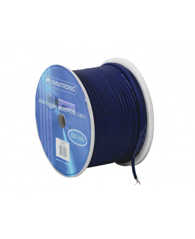 Omnitronic Microphone Cable 2x0.22 100m bu