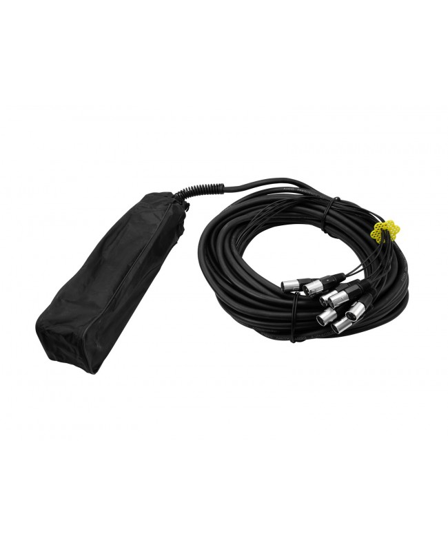 Omnitronic Multicore Stagebox MUS-820 8IN 20m Stagebox con cavo