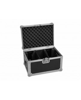 Roadinger Flightcase 2x LED CLS-9 QCL RGB/WW 9x7W Custodie per proiettori