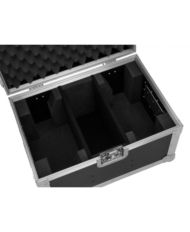 Roadinger Flightcase 2x LED CLS-9 QCL RGB/WW 9x7W