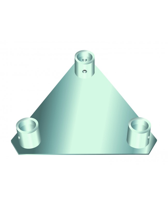 Alutruss TRILOCK E-GL33 Base/Wall Plate QTGP-E Pro-30 a sezione triangolare