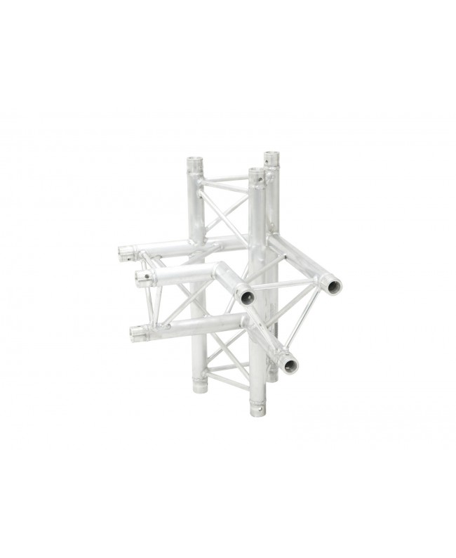 Alutruss TRILOCK 6082AC-44 4-way Piece \/ left Pro-30 a sezione triangolare