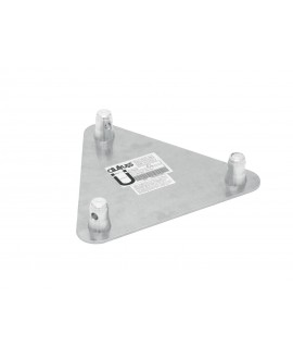 Alutruss TRILOCK Base Plate QTG-10 male Pro-30 a sezione triangolare