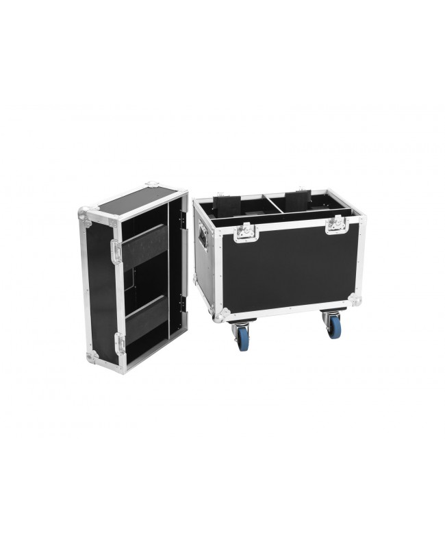 Roadinger Flightcase 2x LED TMH-75 Cases for moving lights