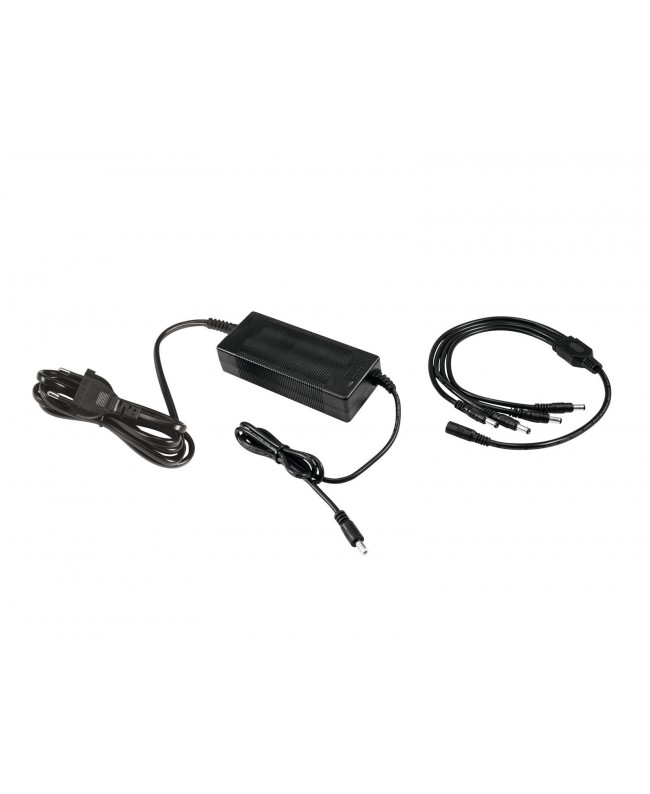Eurolite Set SB-14 Soft-Bag + Charger 4x AKKU Flat Light 1 Battery Lights