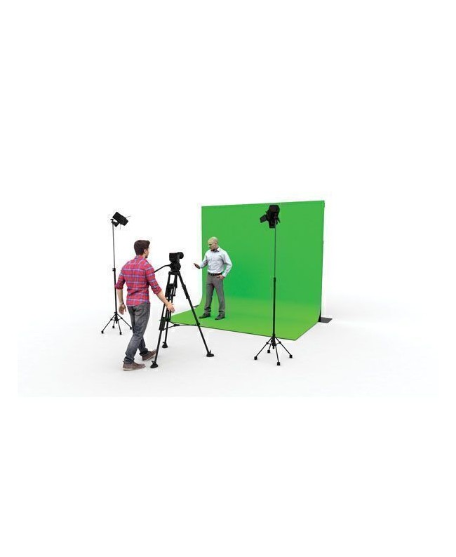 WENTEX P&D Chromakey Curtain 300(a) x 290(l) Green Screen