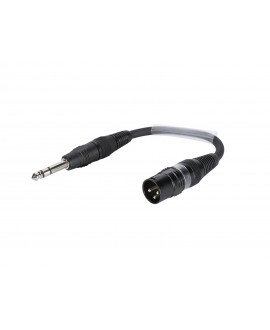 Sommer Cable Adapter Cable XLR(M)/Jack stereo 0.15m bk Adattatori
