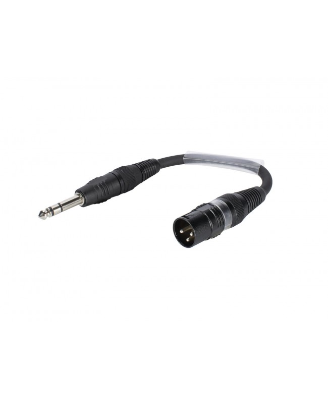 Sommer Cable Adapter Cable XLR(M)/Jack stereo 0.15m bk Adattatori