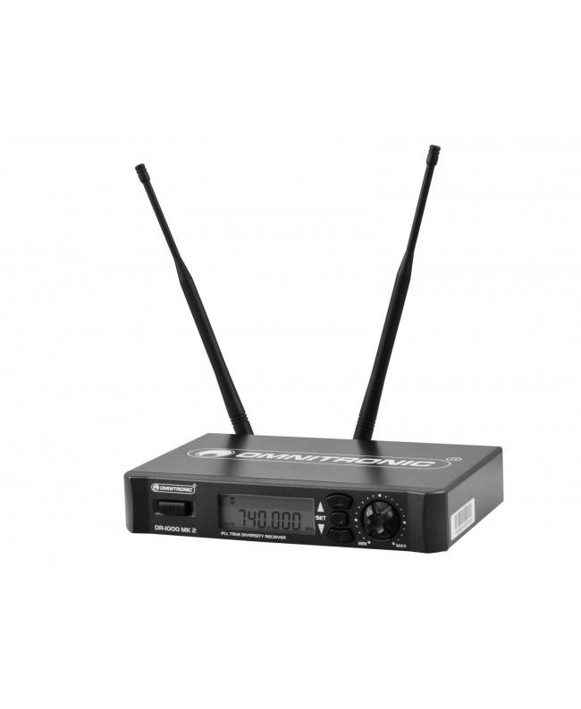Omnitronic DR-1000 MK2 Wireless Receiver Receivers