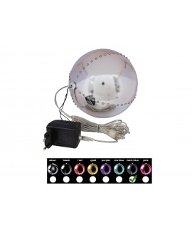 Europalms LED Snowball 15cm, dunkelblau