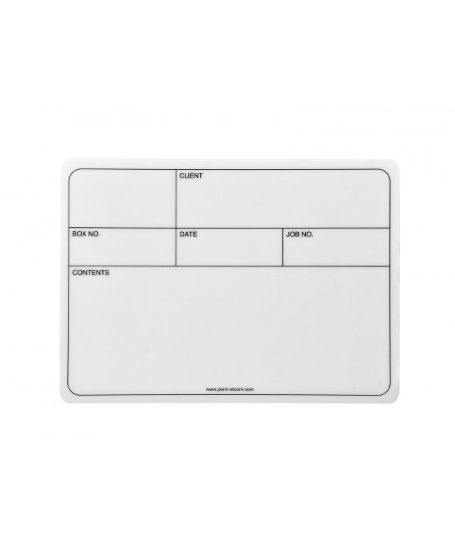 Accessory Label Self adhesive 130x85mm Labels