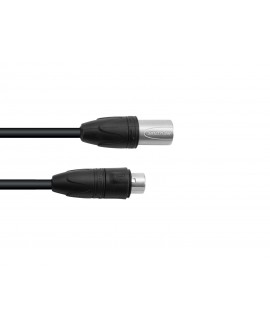 PSSO DMX Cable IP65 3-pin 5m black