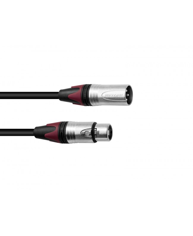 PSSO XLR Kabel COL 3pol 10m sw Neutrik