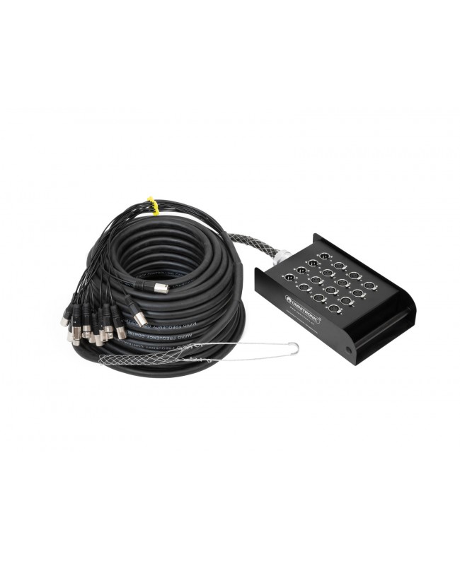 Omnitronic Multicore Stagebox 12/4 30m Stagebox con cavo