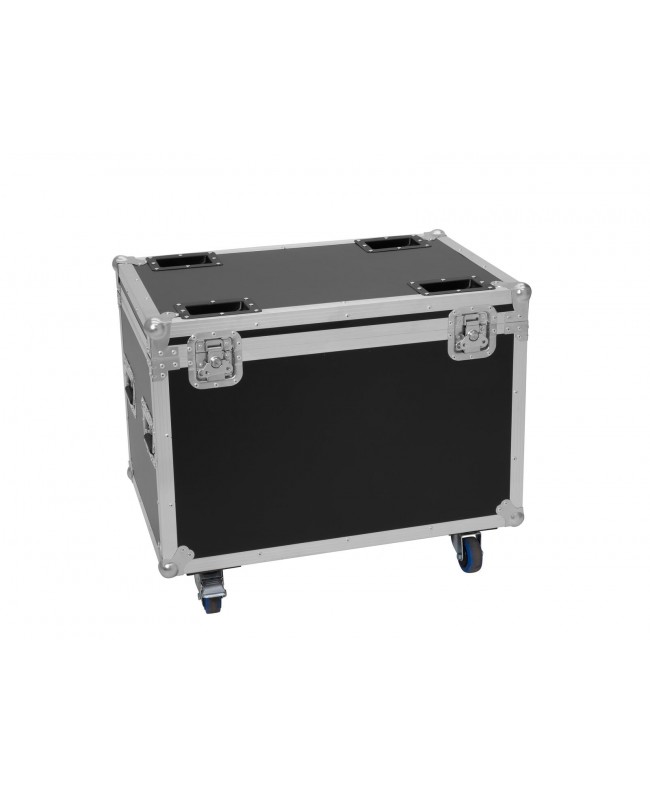 Roadinger Flightcase 4x TMH-W400 with wheels Cases for moving lights