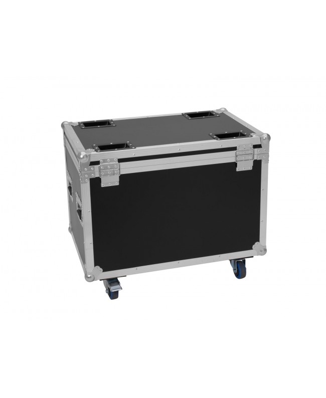 Roadinger Flightcase 4x TMH-W400 with wheels Custodie per moving light