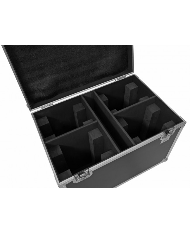 Roadinger Flightcase 4x TMH-W400 mit Rollen Movinglight-Cases